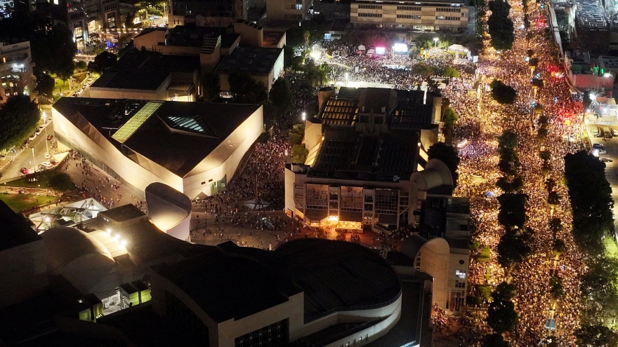 Israel quyết tâm kiểm soát Gaza bất chấp biểu tình và sức ép quốc tế